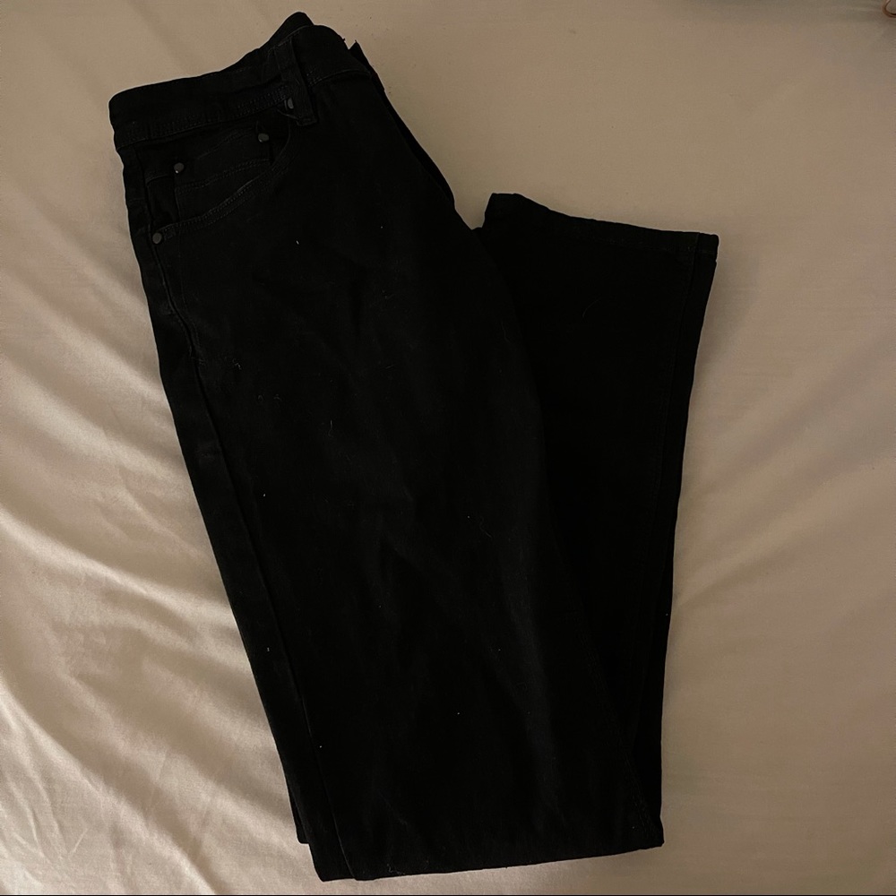 steve's jeans straight black jeans